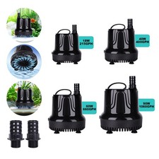 hygger 215/400GPH Water Pump Aquarium Fish Tank Sump Pond Water Feature Pump