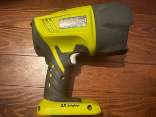 Ryobi P716 18 Volt Xenon Hi Beam Spotlight Flashlight No Battery