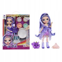 Rainbow High Rainbow Shimmers Violet 28 Cm Lalka, Zestaw Slime, MGA