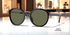 PERSOL PO3309S 95 58 Black Polar Green Polarized 53 mm Unisex Sunglasses