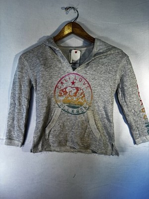 Billabong Girls S/ P/ CH Light Heather Grey 'CALI LOVE' Hi-Lo Sweatshirt