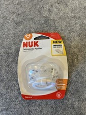 Nuk Orthodontic Pacifier 0-6m POLKA DOT THEME NEW SEALED SILICONE
