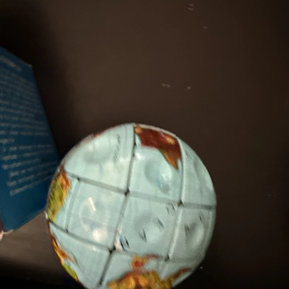 Vintage Hungarian Magic Globe Spatial Logical Game Rubik Type Puzzle Hungary Art - Image 2 of 4