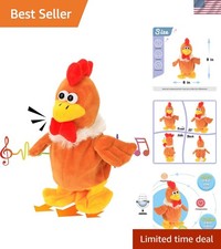 Talking Chicken Repeats What You Say Walking Chick Electric Interactive Anima...