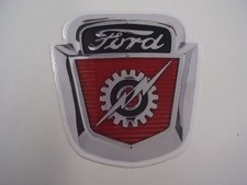 Ford Truck 1950s Hood Emblem Vinyl Sticker 3 Inch Free Postage