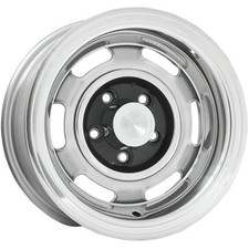 Wheel Vintiques Pontiac Rallye 15x8 5x4.75 5 Bs Silver 59-583405a