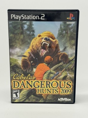 Cabela's Dangerous Hunts 2009 CIB W/ Manual (Sony PlayStation 2, 2008)