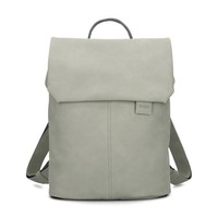 Zwei Mademoiselle.M Rucksack MR13 Sage Hochwertige Verarbeitung Aus Echtem Leder
