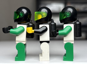LEGO Solar Snooper 6957 Space Police 2 SP037 SP002 Blacktron Minifigures Figures
