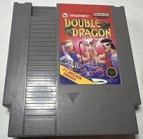 Pacchetto giochi Double Dragon 1+2 Nintendo NES testato autentico