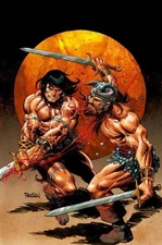 Conan The Barbarian #22 Cover F Dan Panosian Full Art Variant (Mature)