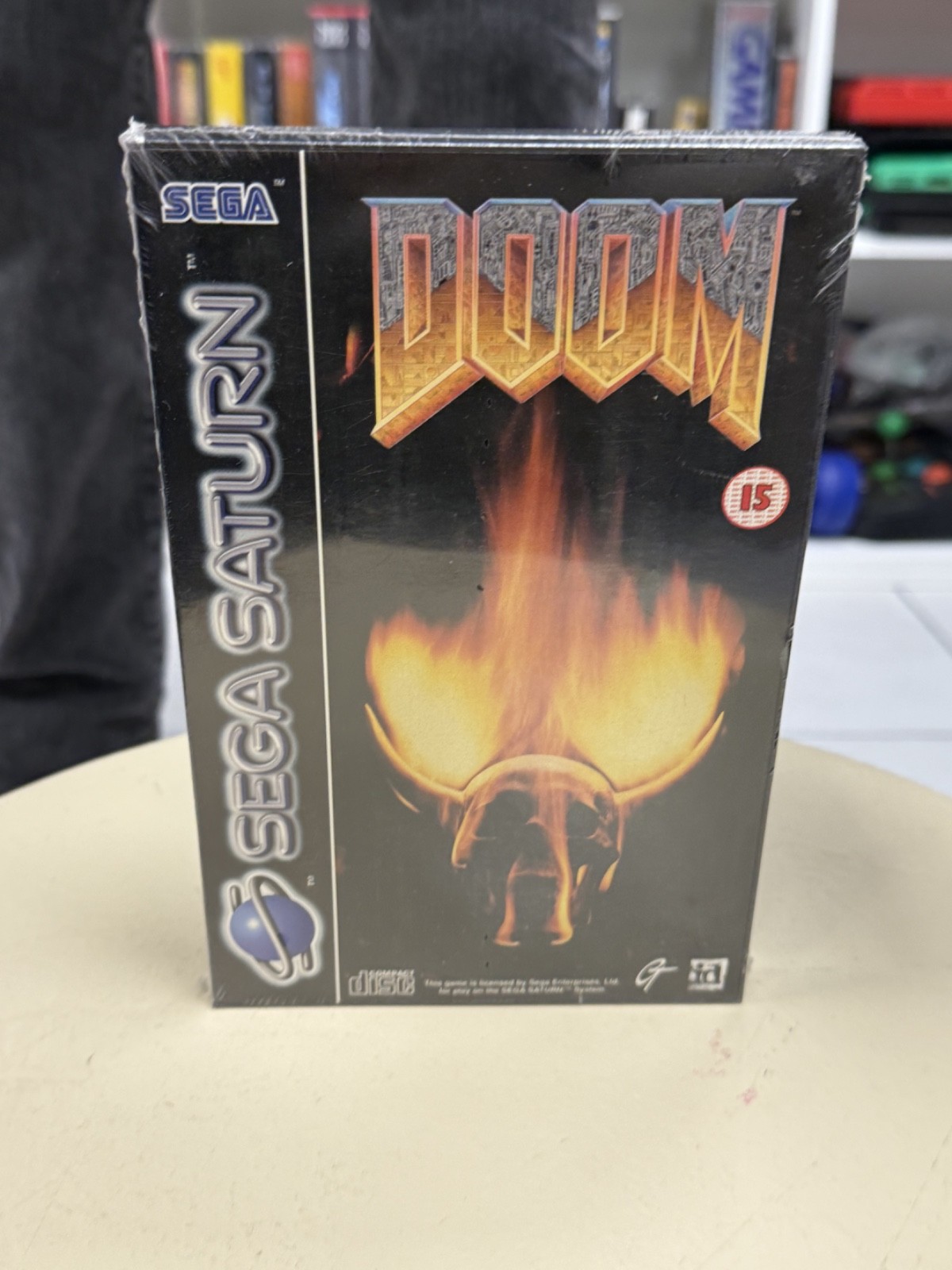 Sega Saturn pal DOOM neuf blister