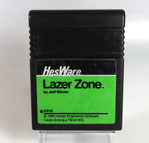 Commodore 64: LAZER ZONE Cartridge HesWare - Tested & WORKS!
