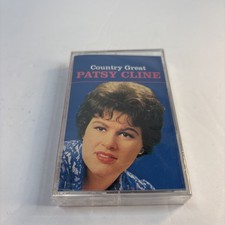 Country Great By Patsy Cline Cassette, 1992 New Sealed