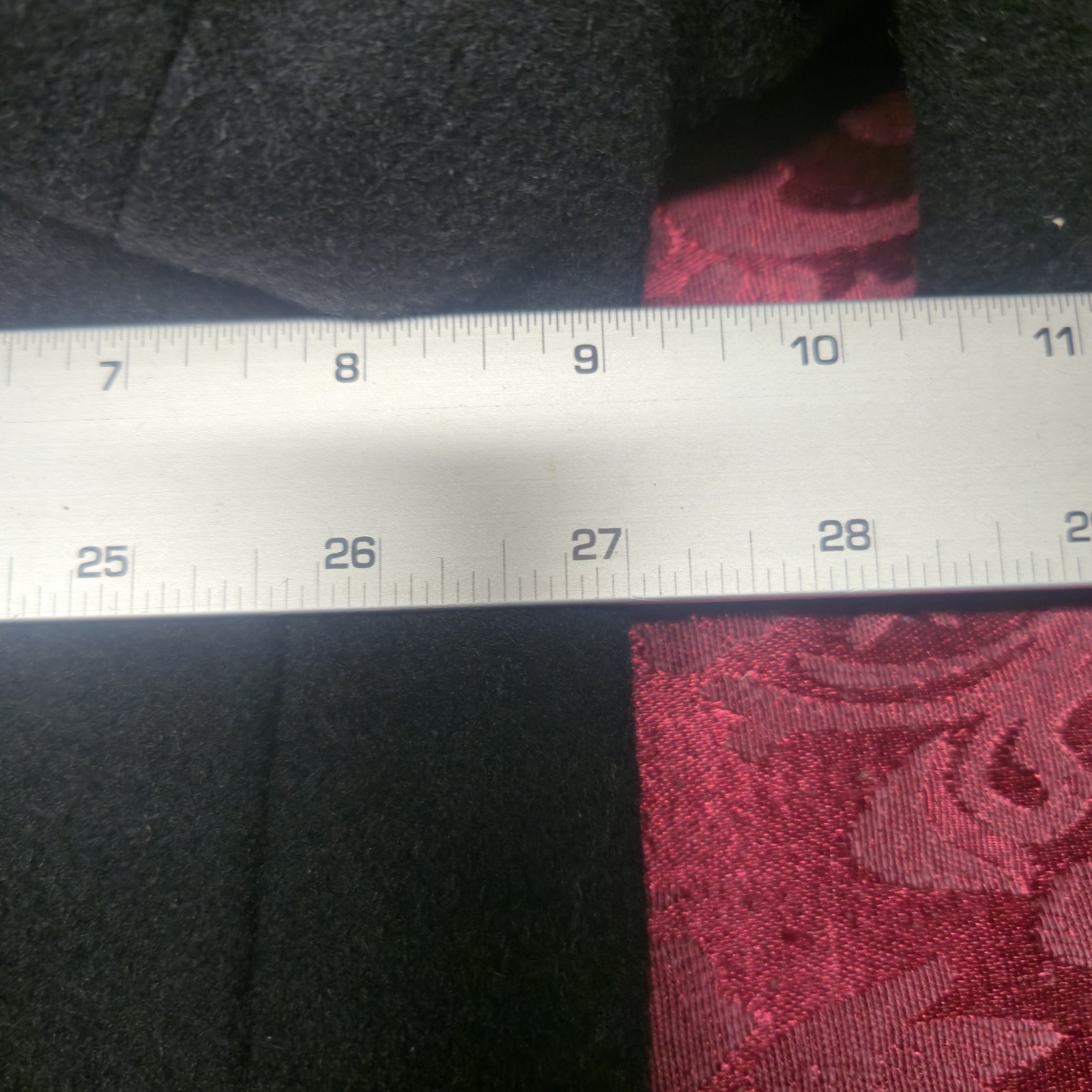 ​F.R. Tripler & Co. Classic Men's Wool Blend Overcoat Black Size 52L Trenchcoat image 8
