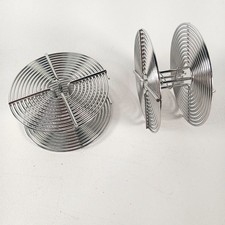 Lot of 2 Vintage OMEGA Stainless Steel 35mm Developing Reels