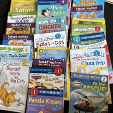 HUGE LOT of 100 Level Pre Readers-Beginner-I 2 3 Can Read-Step Into Reading Etc