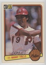 1983 Donruss Manny Trillo #294 0w8