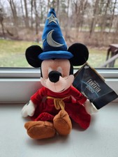 Disney Fantasia 2000 Sorcerer 12in Mickey Mouse Plush Toy With Tags