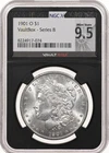 1901-O $1 NGC MS65 Morgan Silver Dollar NGCX 9.5  Vaultbox Series 8 Black Core
