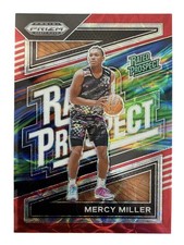 Mercy Miller 2024 Panini Prizm Rookie #4 Rated Prospect Red Scope /88 