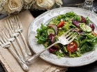 New ListingGeorgian Rose by Reed & Barton Sterling 4 Salad Forks 6.25"