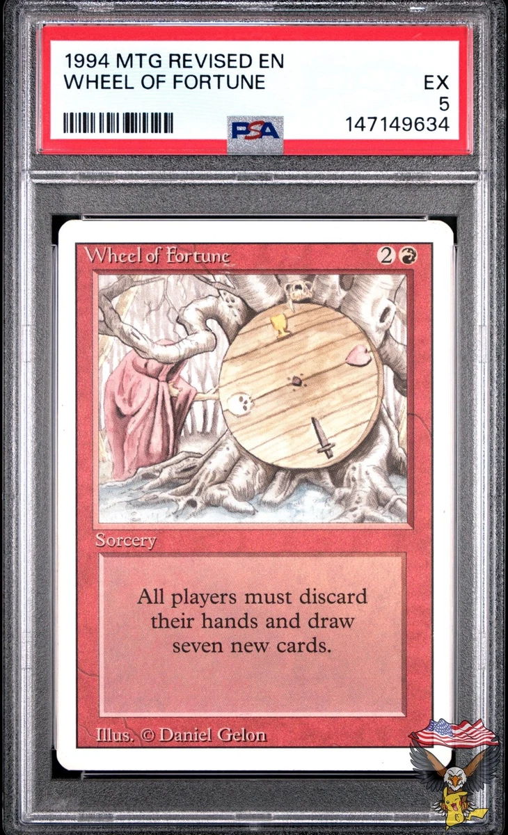 Wheel Of Fortune In Individual Magic: The Gathering Cards for sale
