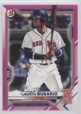 2021 Bowman Prospects Fuchsia Border 140/299 Jeisson Rosario #BP-37 0nr3
