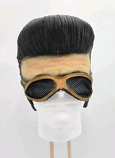 2002 Paper Magic Group Elvis Presley Latex Rubber Half Mask (B1) Adult Size