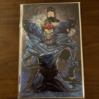 Beyond The Joker Complex - Cracked Ice 12/25 - Johnathon Uribe Signed & Remarked