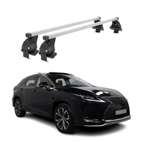 Menabo DachträGer GrundtäGer FüR Lexus RX AL20 2015-2019 50Kg Stahl Silber 2 Tlg