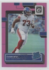2022 Panini Donruss Optic Rated Rookie Pink Prizm Evan Neal #251 0q1p