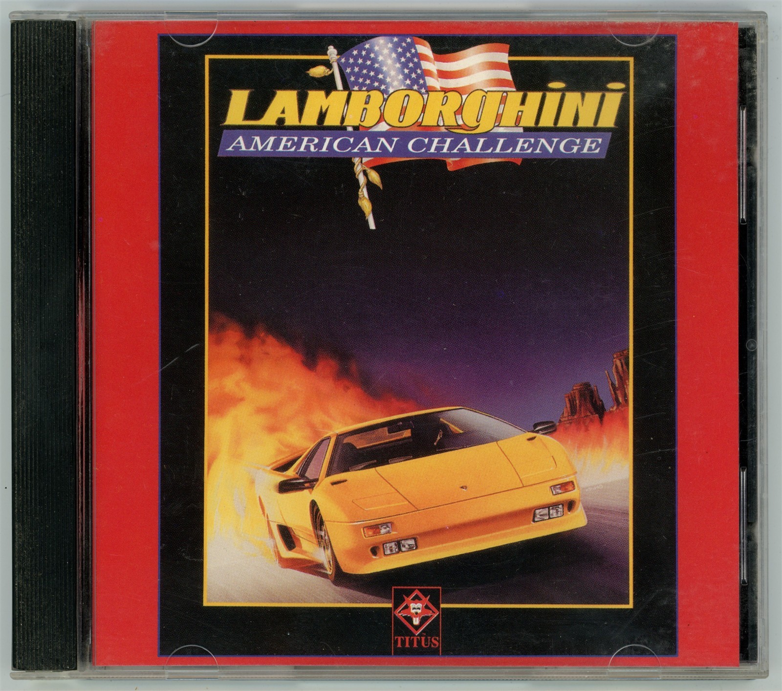 Lamborghini American Challenge (Windows PC, 1994) TESTED Res