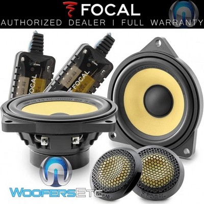 FOCAL IS-BMW-100K 4'' K2 POWER COMPONENT SPEAKERS TWEETERS FOR BMW VEHICLES NEW