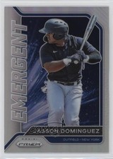 2021 Panini Prizm Emergent Silver Prizm Jasson Dominguez #EM8 05v0