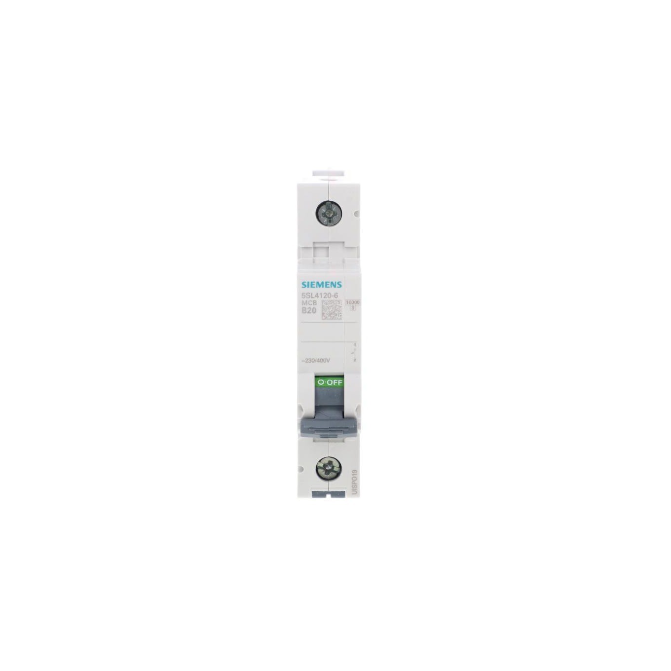 Interruttore sovracorrente 5SL B 20A 1P 1M 10KA 5SL4120-6 - Immagine 3
