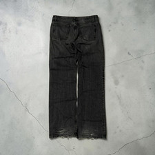 ZARA Damen Jeans Schwarz Denim Gr.40 Gerades ...