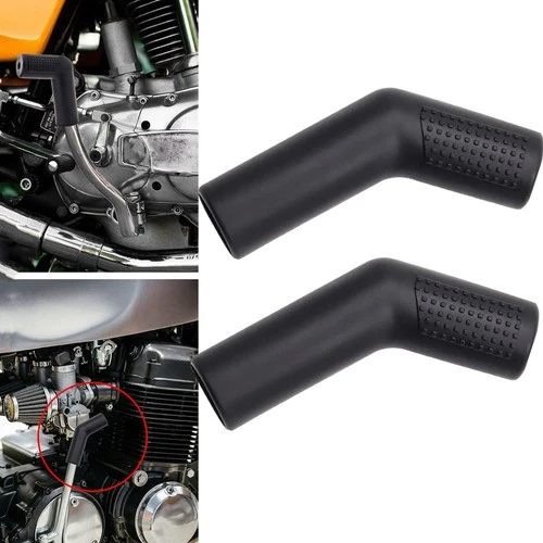 Motorcycle Shifter Covers Universal Gas Rubber Shift Lever Protectors – Black