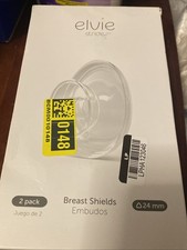 Elvie Stride 2 Pack Breast Shields 24mm BPA Free EB01-BSM02 Dishwasher Safe New