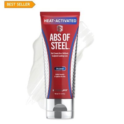 Abs of Steel Maximum Definition Cream - Skin Tightening, Toning & Firming Lot...