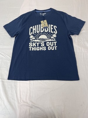 Chubbies The No Brainer Non Pocket Graphic T-Shirt Men's size M