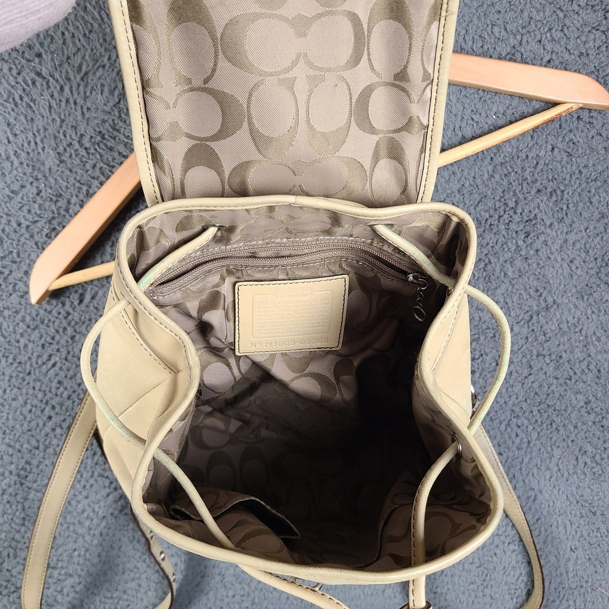 coach backpack turnlack black black COACH Gotham Signature Coated Canvas Backpack