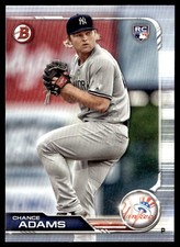 2019 Bowman Chance Adams Rookie New York Yankees #69