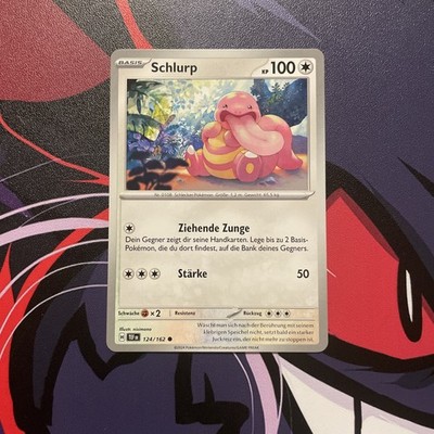 Pokemon Karten Gewalten der Zeit 124/162 Schlurp