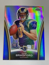 2010 Topps Chrome Football Retail Exclusive Refractor - Sam Bradford RC - Rams