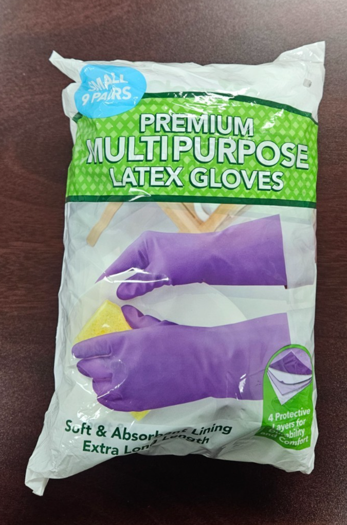 Clean Ones Premium Latex & Nitrile Multi-Purpose Gloves – 9 Pairs, Large, Powder-Free, Scent-Free (Made In Sri Lanka)-1184964