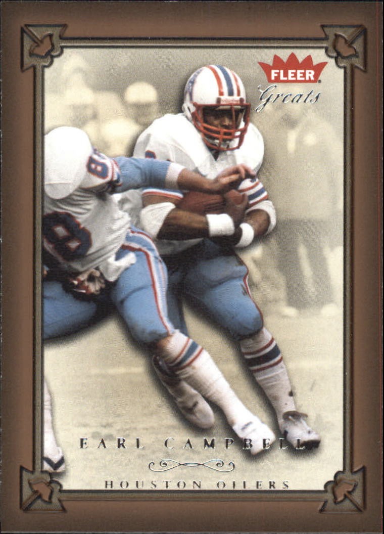 2004 Greats of the Game #21 Earl Campbell - FB
