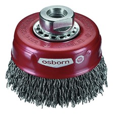Osborn Topfb&uuml;rste Xtreme Stahl 60 x 0,3 mm gewellt - 3902613161