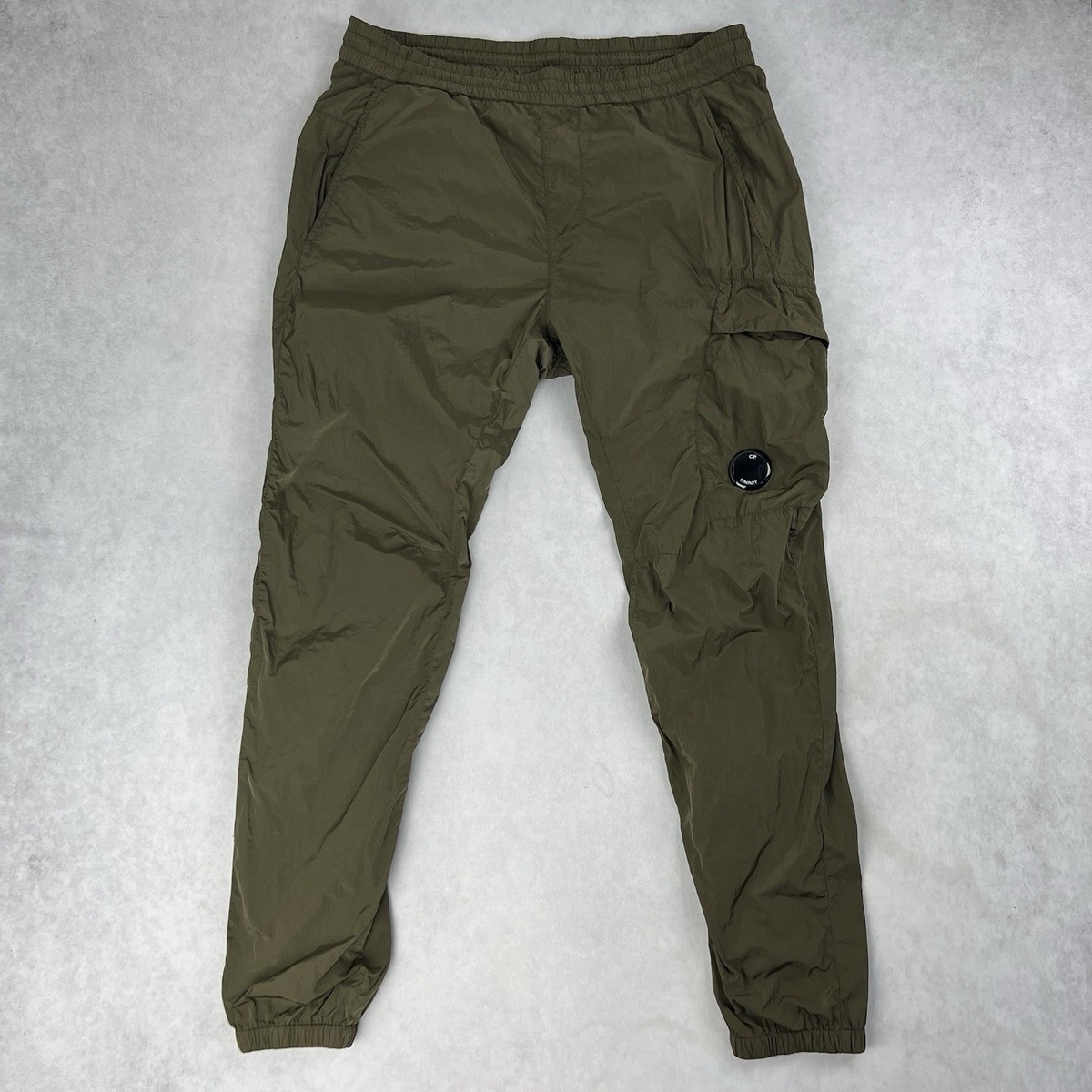 CP Company Nylon Metal Cargo Pants Large Trousers W34 Cargos Khaki