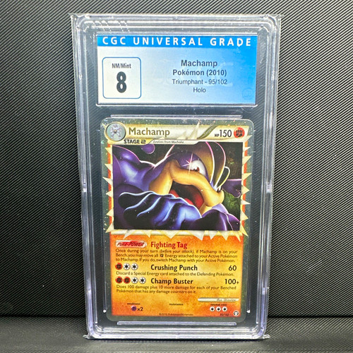 Machamp graded CGC 8 for sale on eBay
